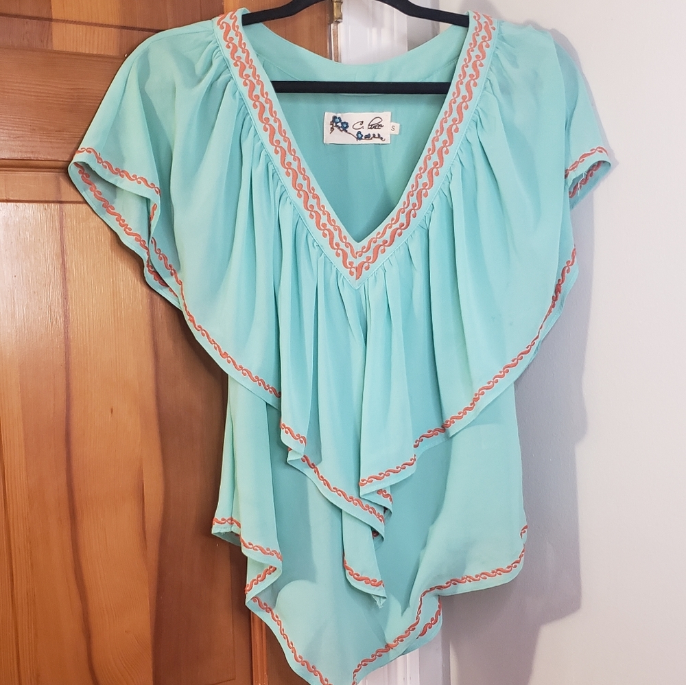 C. Luce Women's Embroidered Top